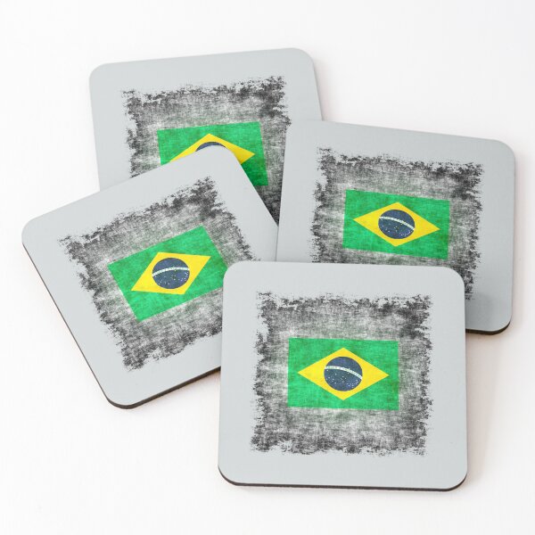 Item preview, Brasil Flag Grunge  designed and sold by StepupDesign.