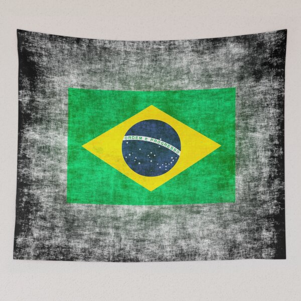 Item preview, Brasil Flag Grunge  designed and sold by StepupDesign.