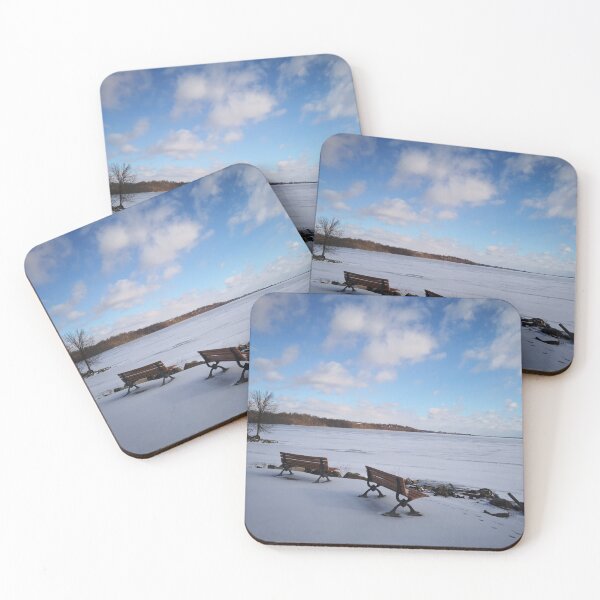 Item preview, frozen lake front designed and sold by lexicolor.