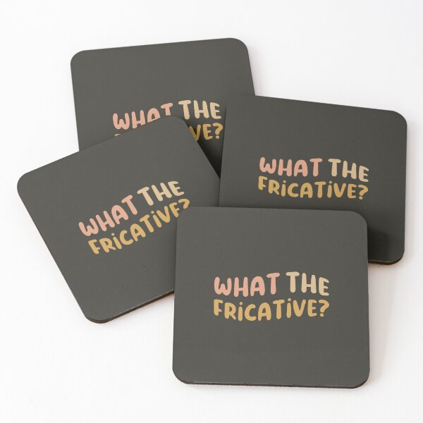 Item preview, What The Fricative?, Speech Therapist designed and sold by Artestygraphic.