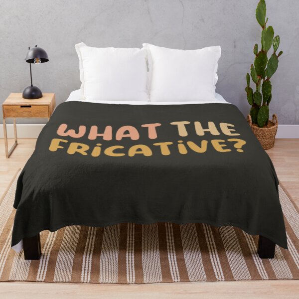 Item preview, What The Fricative?, Speech Therapist designed and sold by Artestygraphic.