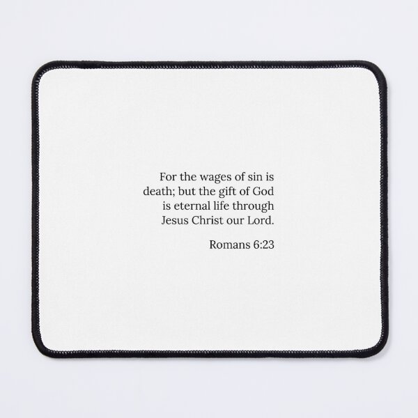 Item preview, Romans 6:23 designed and sold by Rebekah Rice.