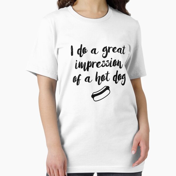 Artikel-Vorschau von Mrs. Doubtfire - Ich mache einen großartigen Eindruck von einem Hot Dog, designt und verkauft von doodle189.