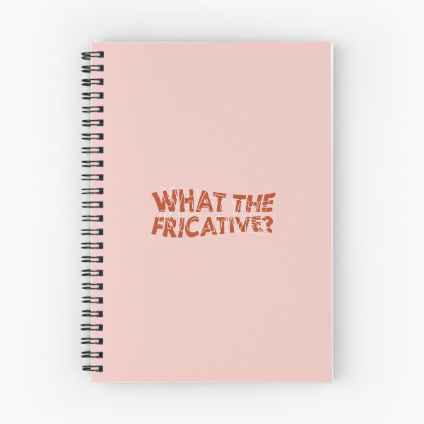 Item preview, What The Fricative?, Speech Therapy designed and sold by Artestygraphic.