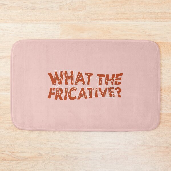 Item preview, What The Fricative?, Speech Therapy designed and sold by Artestygraphic.