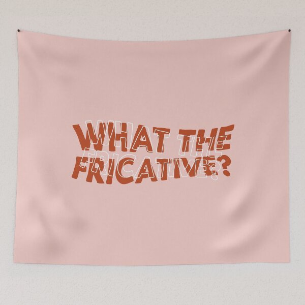 Item preview, What The Fricative?, Speech Therapy designed and sold by Artestygraphic.