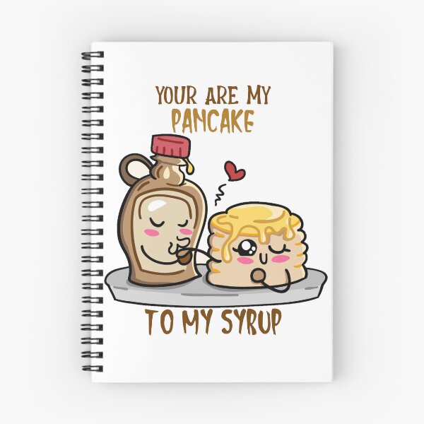 Item preview, Happy Valentine's Day - Funny Cute Pancake and Syrup Apparel Gifts designed and sold by DeeSignTShirts.
