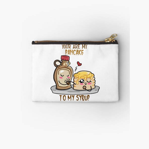 Item preview, Happy Valentine's Day - Funny Cute Pancake and Syrup Apparel Gifts designed and sold by DeeSignTShirts.