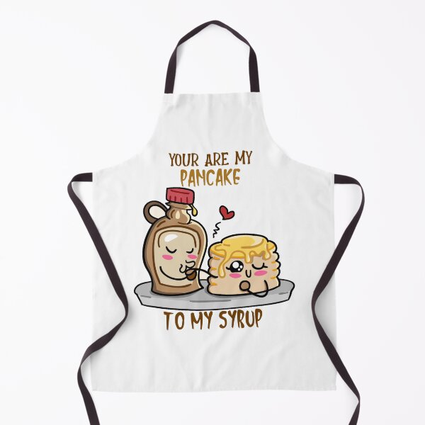 Item preview, Happy Valentine's Day - Funny Cute Pancake and Syrup Apparel Gifts designed and sold by DeeSignTShirts.