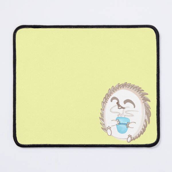 Item preview, Hedgehog loves Coffee designed and sold by Mykiwibird.