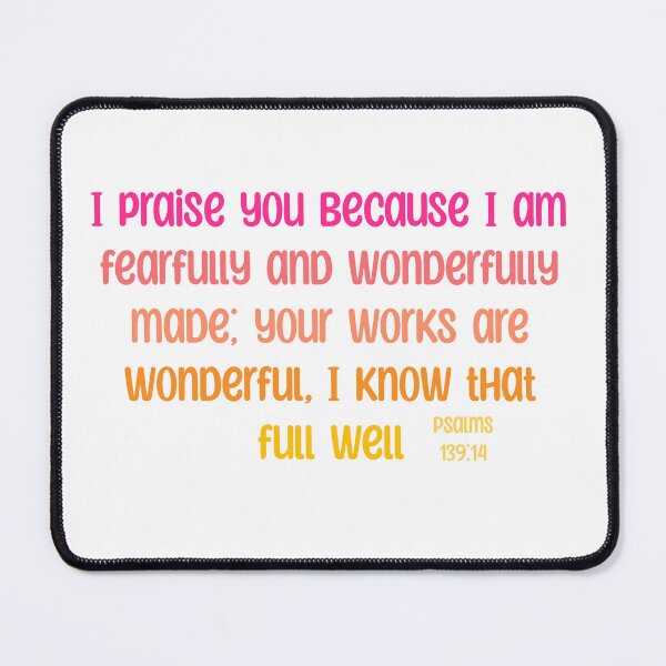 Item preview, Psalms 139:14 designed and sold by Sketches by Sophie.