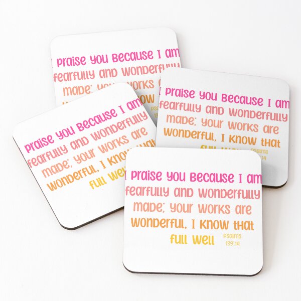 Item preview, Psalms 139:14 designed and sold by Sketches by Sophie.