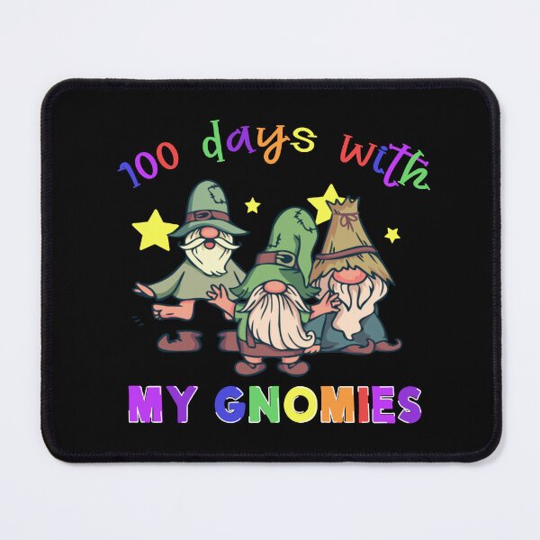 Item preview, Happy 100th Day Of School Gnomies Virtual Teachers Kids design designed and sold by Merchking1.