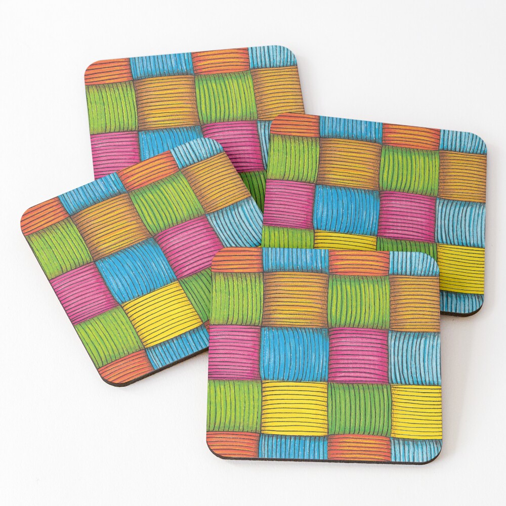 Item preview, Coasters (Set of 4) designed and sold by ArtBannerDesign.