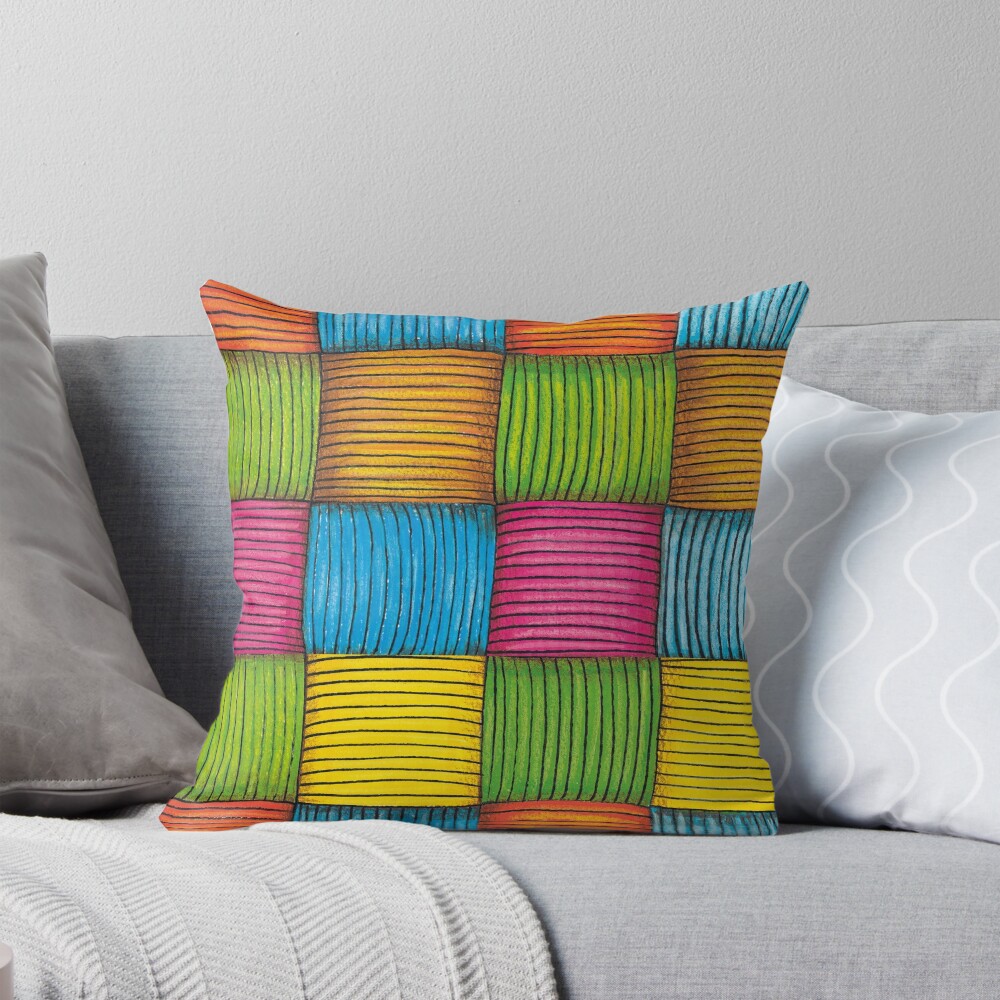 Item preview, Throw Pillow designed and sold by ArtBannerDesign.