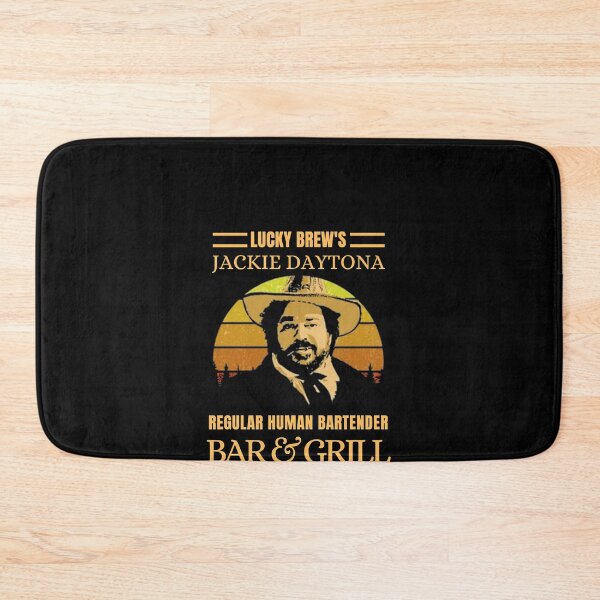 Item preview, Lucky Brews Jackie Daytona Regular Human Bartender  Bar And Grill Vintage Retro designed and sold by TinarreScott56.