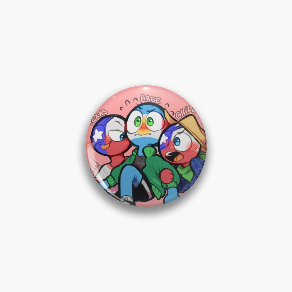 Countryhumans Argentina / Texas / Chile Pin by LittleBiN