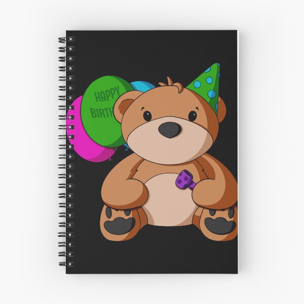 Item preview, Birthday Teddy Bear designed and sold by Alisha Ober Designs.
