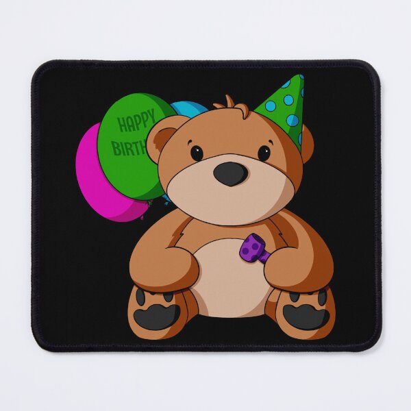 Item preview, Birthday Teddy Bear designed and sold by Alisha Ober Designs.