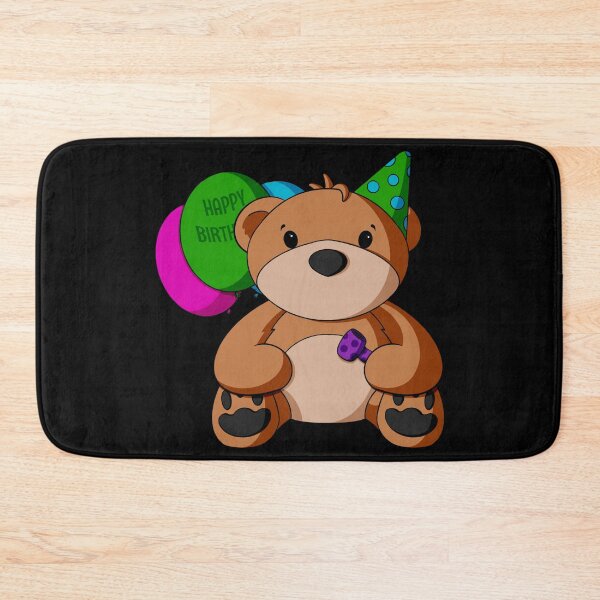 Item preview, Birthday Teddy Bear designed and sold by Alisha Ober Designs.