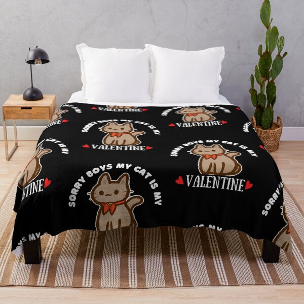 Item preview, Sorry Boys My Cat is My Valentine cute design designed and sold by Rsagur12.