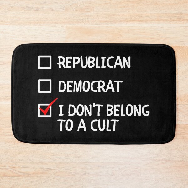 Item preview, I Don't Belong To A Cult Apolitical designed and sold by MojaveTradePost.