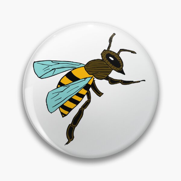 Item preview, Cute Bee Illustration designed and sold by Annalee Beer.