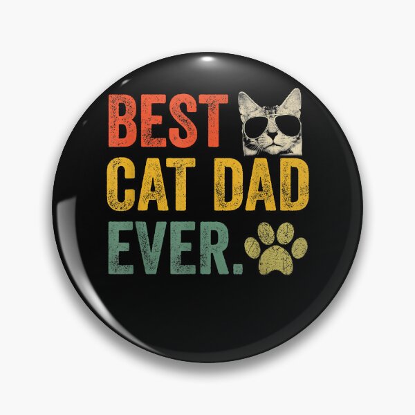 Artikelvorschau, Vintages bestes Katzen-Vati-überhaupt T-Shirt Katzen-Vati-Geschenk entworfen und verkauft von leandrajeor.