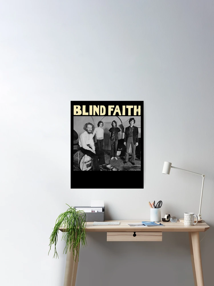 Blind Faith love music four member art vintage | Poster