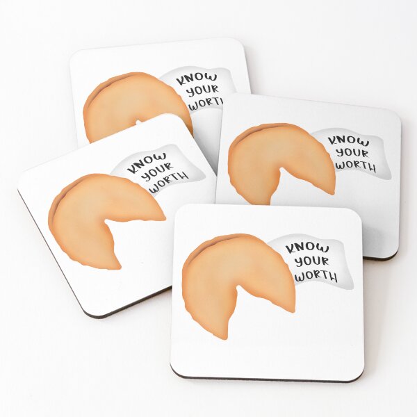 Item preview, Know your worth fortune cookie designed and sold by kalanisart.