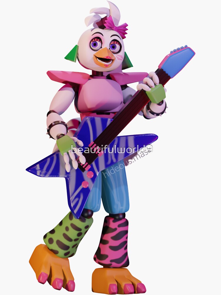 A very weird Funtime Chica render