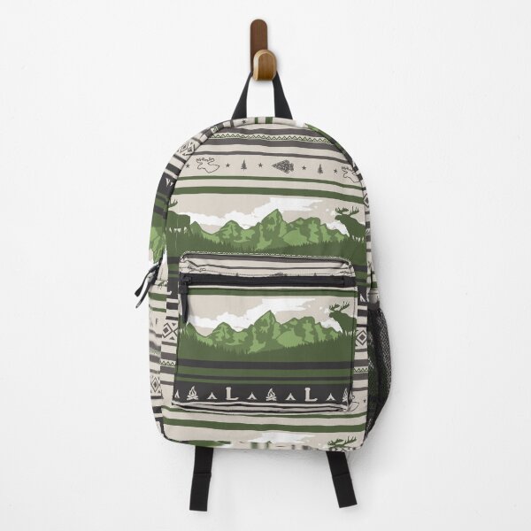 Item preview, Camp Loll Strips Nature - Green designed and sold by tjdayley.