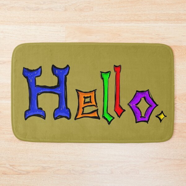 Item preview, Hello. designed and sold by Kre8iv4s.