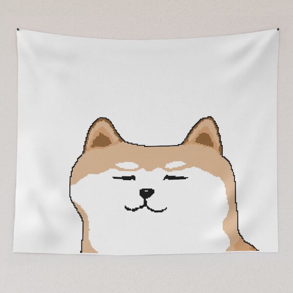Item preview, Shiba Inu MS Paint designed and sold by PenguinDud.
