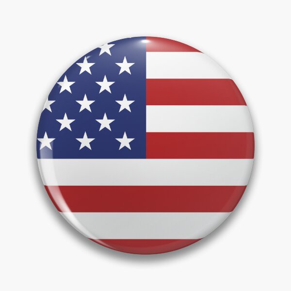 Item preview, USA Flag Circle designed and sold by POKPAK.