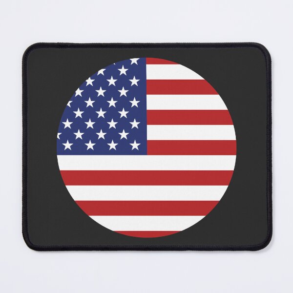 Item preview, USA Flag Circle designed and sold by POKPAK.