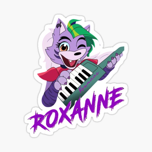 Vista previa del artículo con la obra «Roxanne Wolf - brecha de seguridad fnaf», diseñado y vendido por ThayneJamahl.