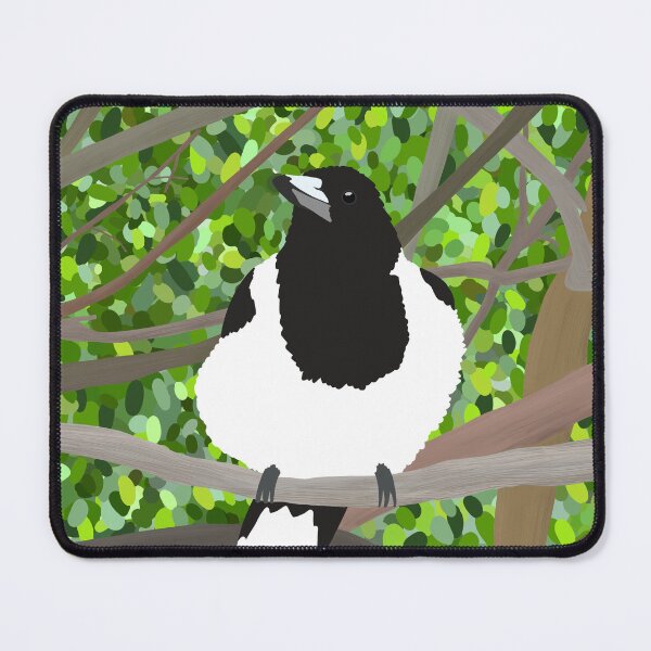 Item preview, Pied Butcherbird in my Tree designed and sold by Digitaldingo.