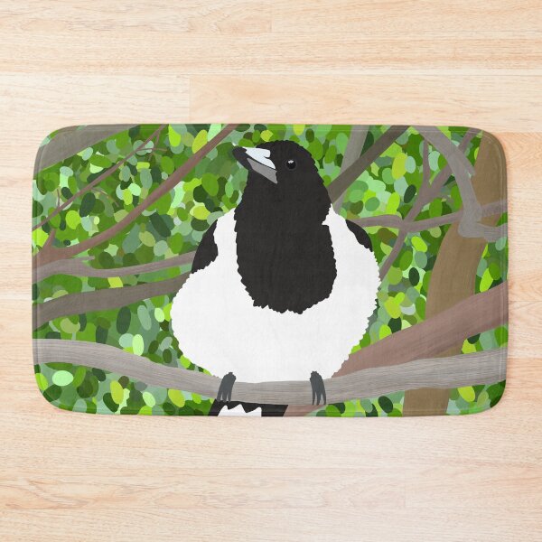 Item preview, Pied Butcherbird in my Tree designed and sold by Digitaldingo.