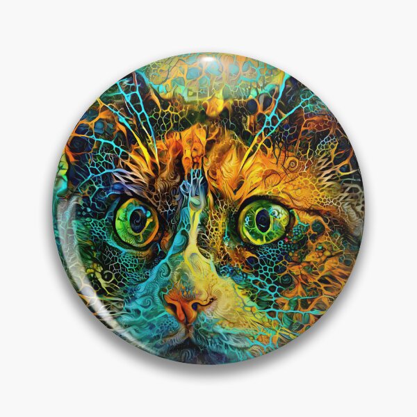 Item preview, DeepStyle abstraction cat designed and sold by blackhalt.