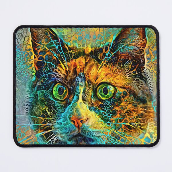Item preview, DeepStyle abstraction cat designed and sold by blackhalt.