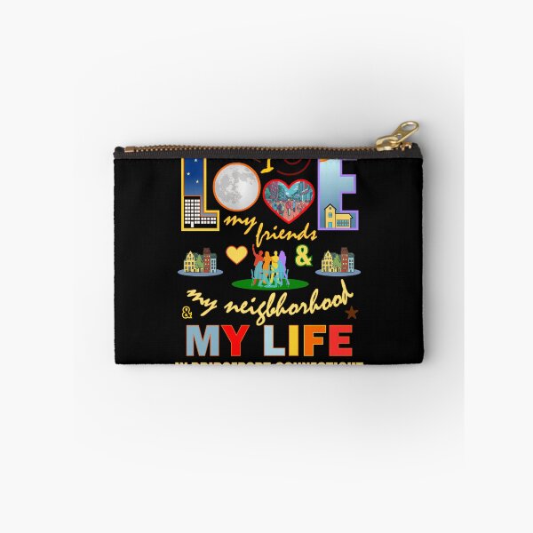 Item preview, Love My Friends Bridgeport Connecticut Neighborhood and Life Community Pride designed and sold by artfulnotebook.