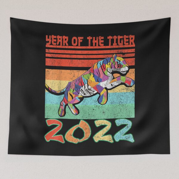 Item preview, Chinese Zodiac Lunar Calendar Happy New Year of Tiger 2022 T-Shirt designed and sold by Kanter-Gabay.