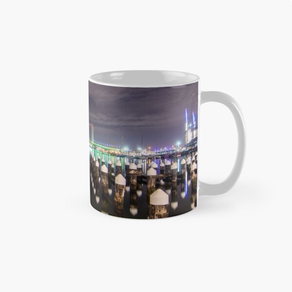Item preview, Docklands Pylons Night designed and sold by Derek Midgley.
