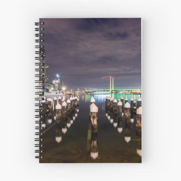 Item preview, Docklands Pylons Night designed and sold by Derek Midgley.