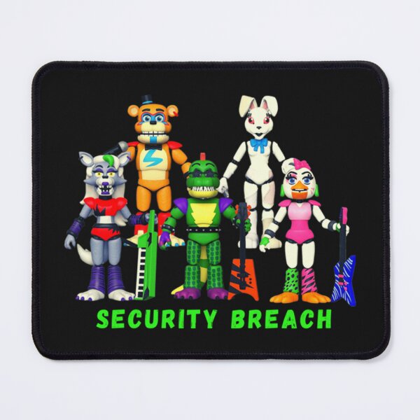 Freedy Security Breach Cupcake Toppers, Freedy Security Breach