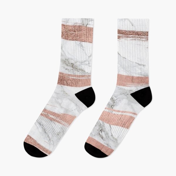 Item preview, Marble and Rose Gold Pattern designed and sold by Jennifer Adair.