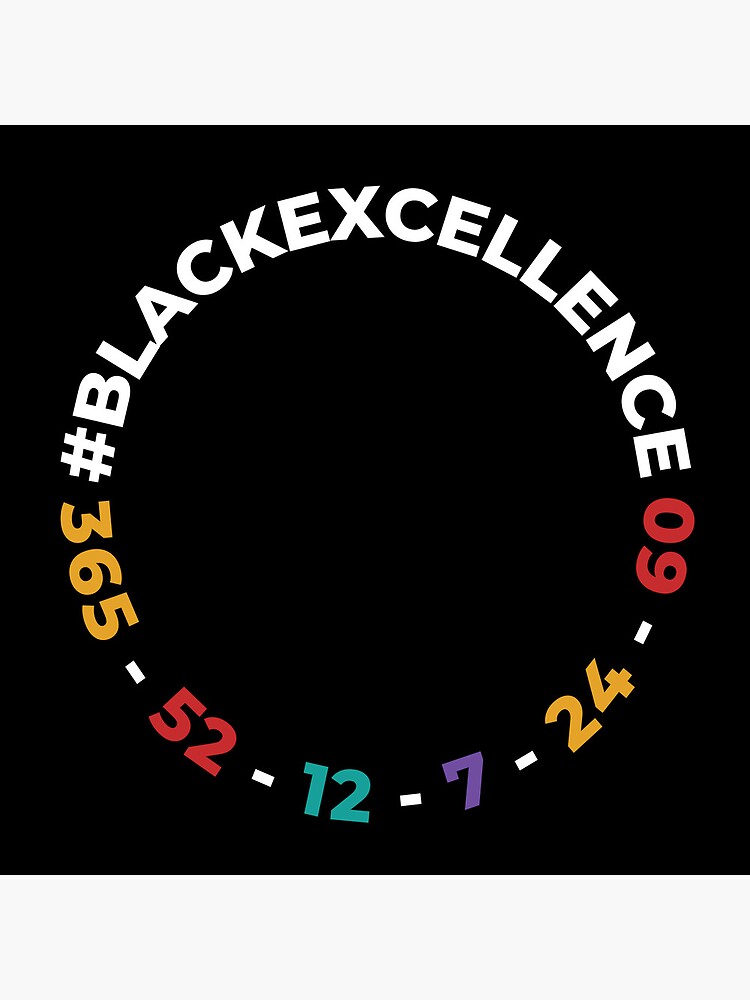 Thumbnail 4 of 4, Clock, Black Excellence365 Collection designed and sold by SpoonfulbyDRABC.