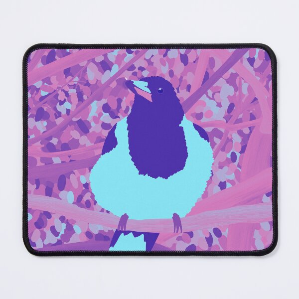 Aperçu de l'œuvre Pied Butcherbird dans mon arbre Neon créée et vendue par Digitaldingo.