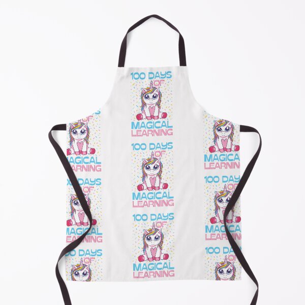 Item preview, 100 days of magical learning, magical unicorn celebration design designed and sold by Auntieck.